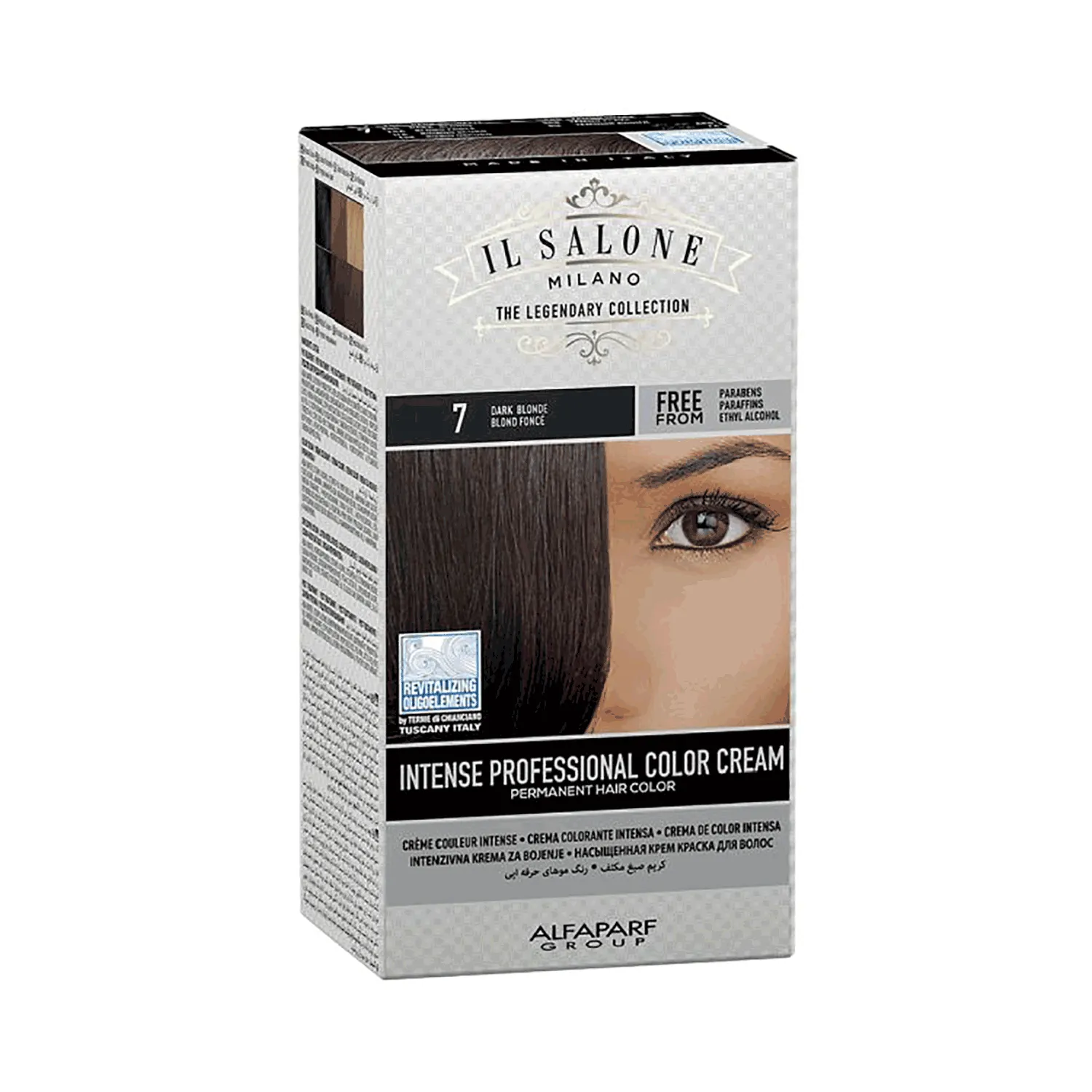 إل صالون صبغة دائمة بالبروتين لون أشقر غامق 7