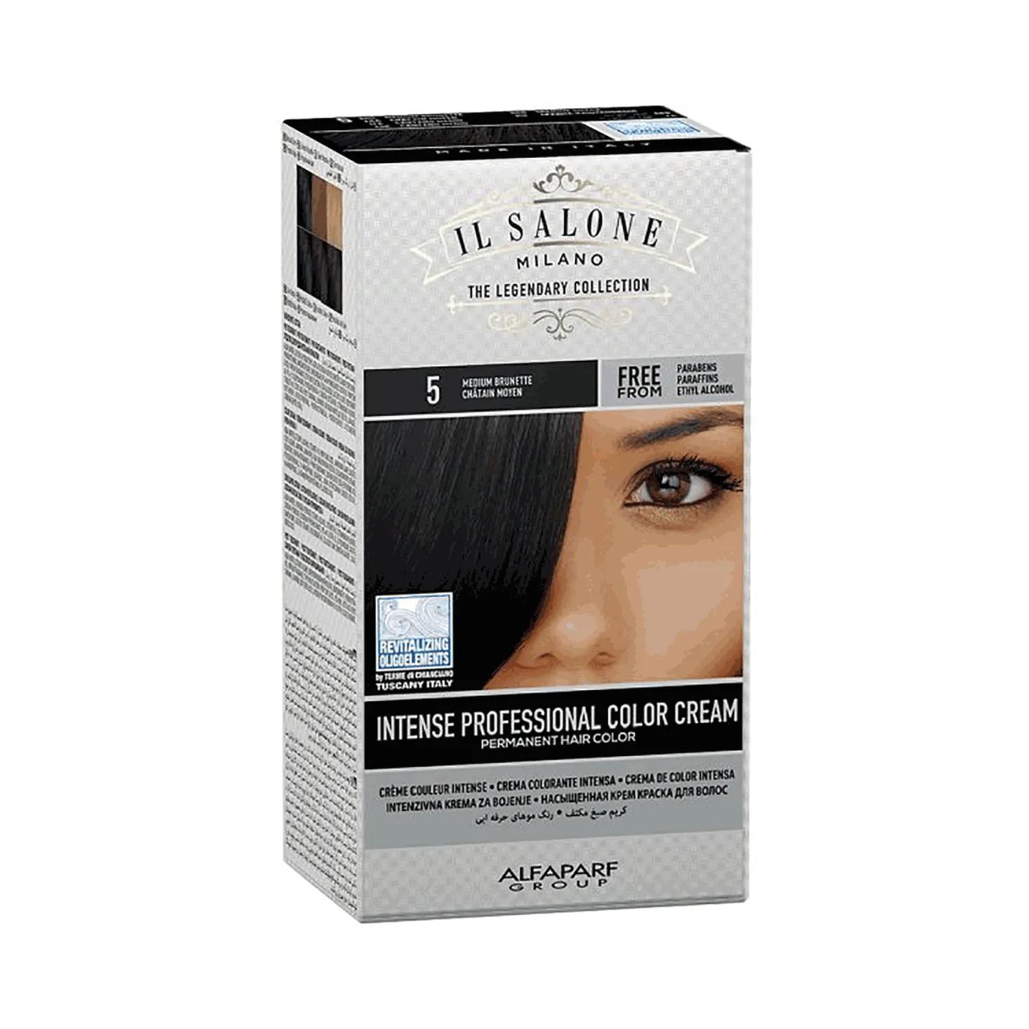 إل صالون صبغة دائمة بالبروتين لون بني متوسط 5