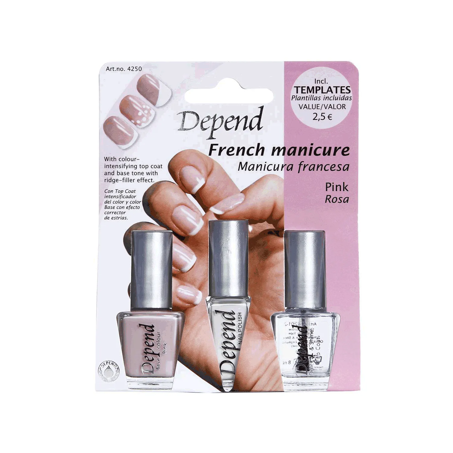 ديبند مجموعة طلاء الاظافر فرينش