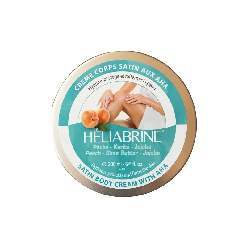 هيليابرين كريم الساتان للجسم مع AHA 200مل