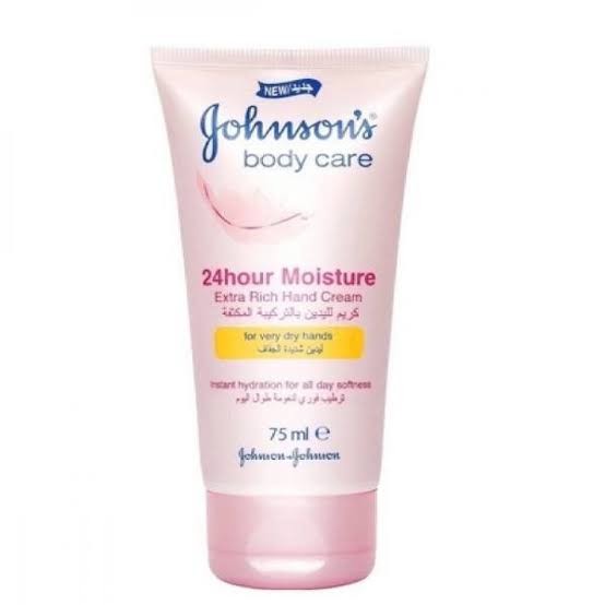 جونسون كريم مرطب غني جدًا لليدين يدوم لمدة 24ساعة 75جم