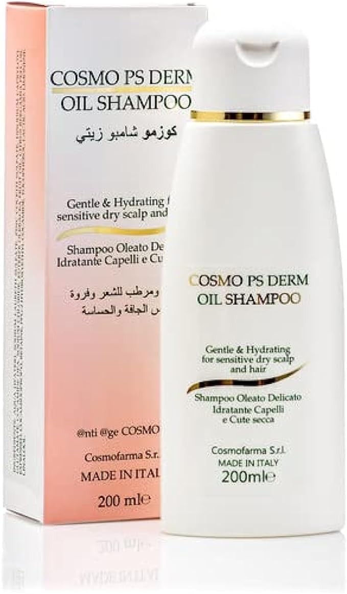 كوزموفارما كوزمو بي إس شامبو زيتي 200 مل