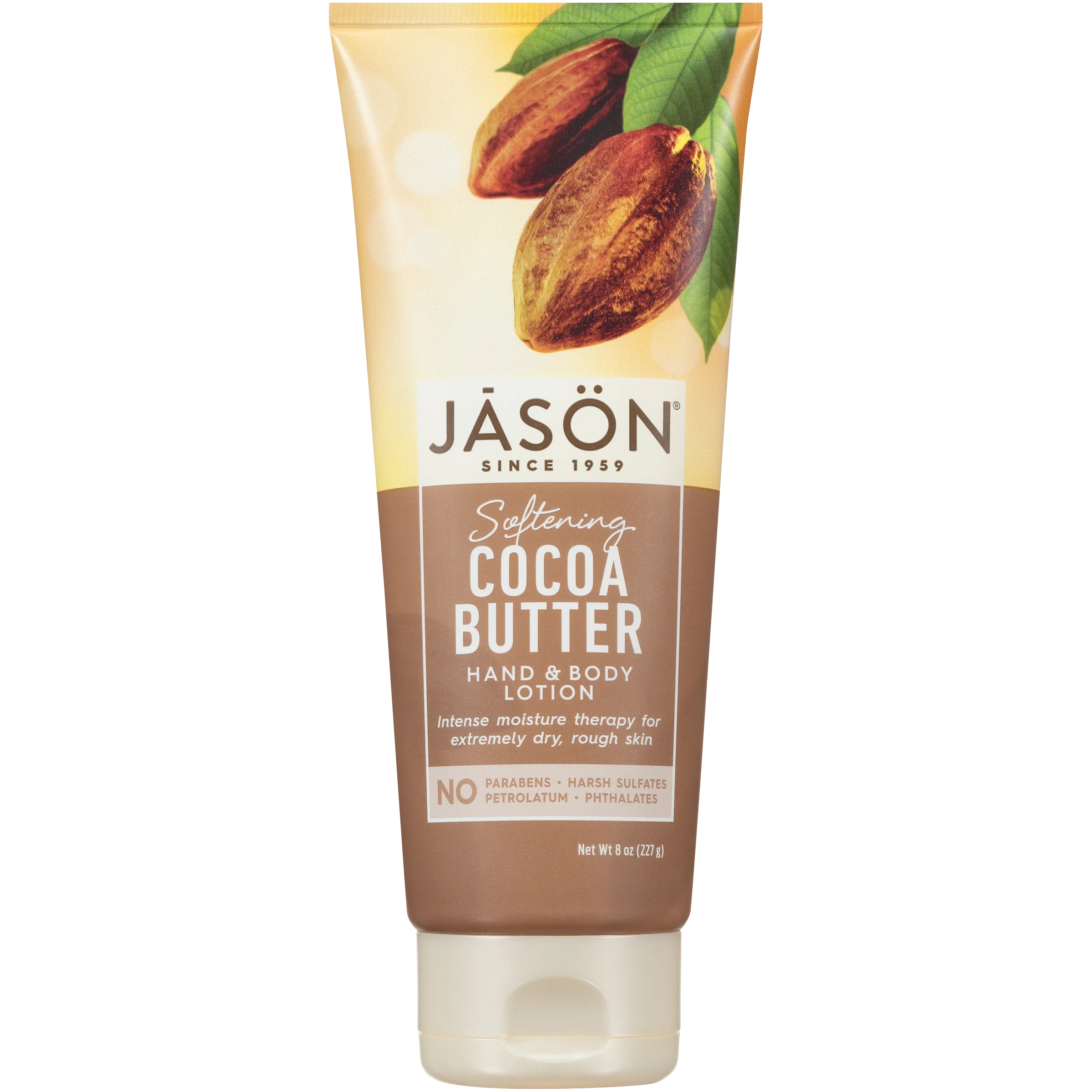 جيسون لوشن مرطب للجسم واليدين بخلاصة زبدة الكاكاو 227 جم