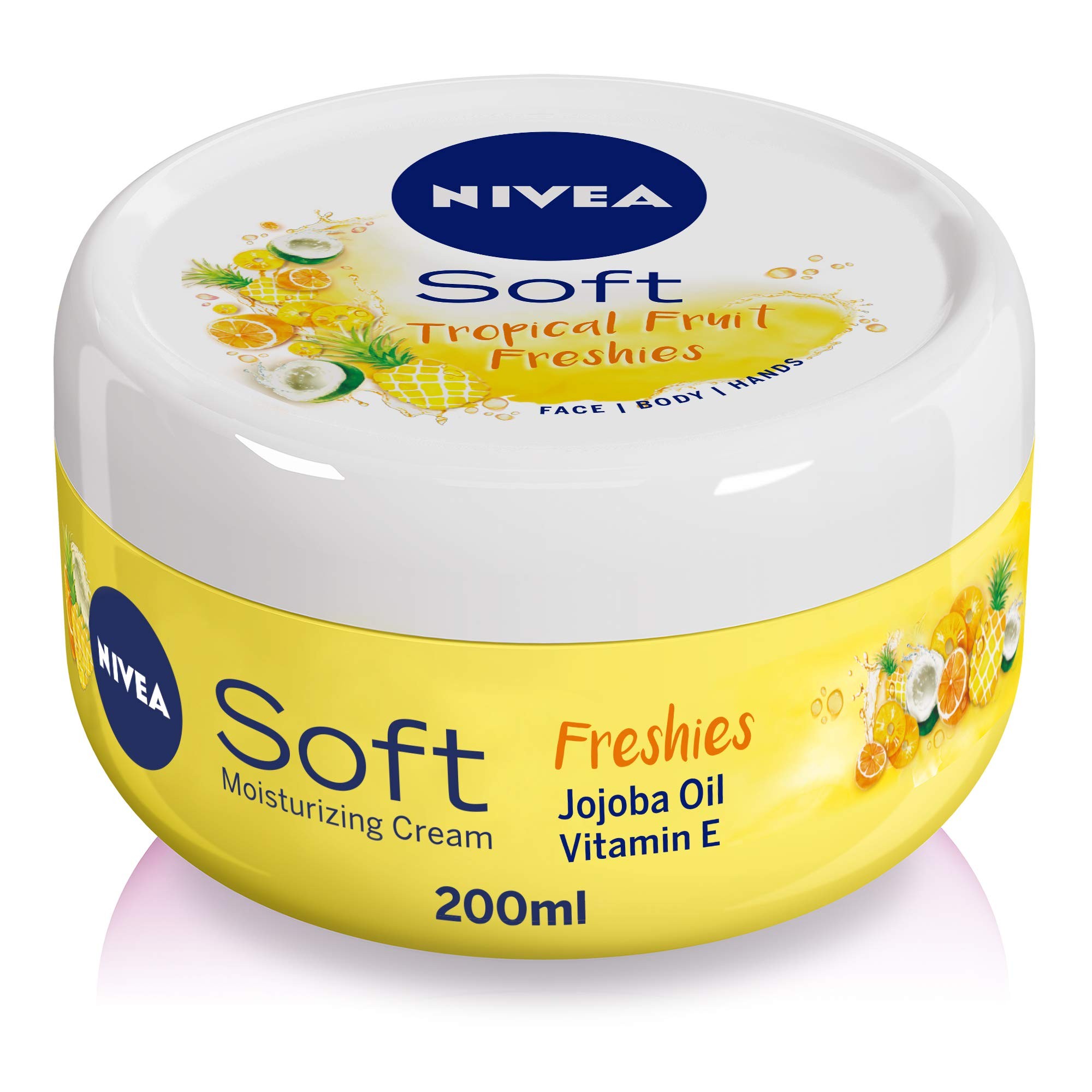 نيفيا سوفت فريشيز كريم ترطيب انتعاش الفواكه علبة 200مل