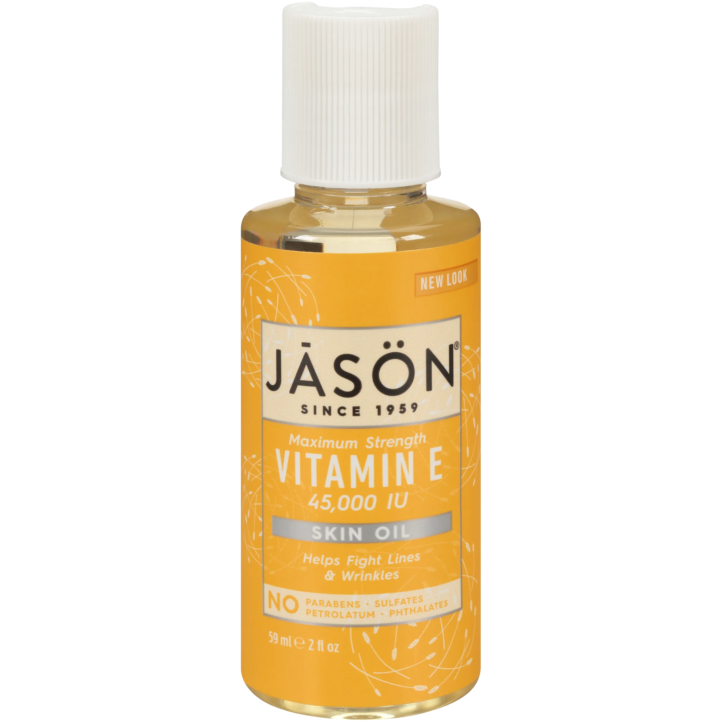 جيسون زيت مرطب للجسم بفيتامين ه المركز 45000 وحدة دولية 59مل