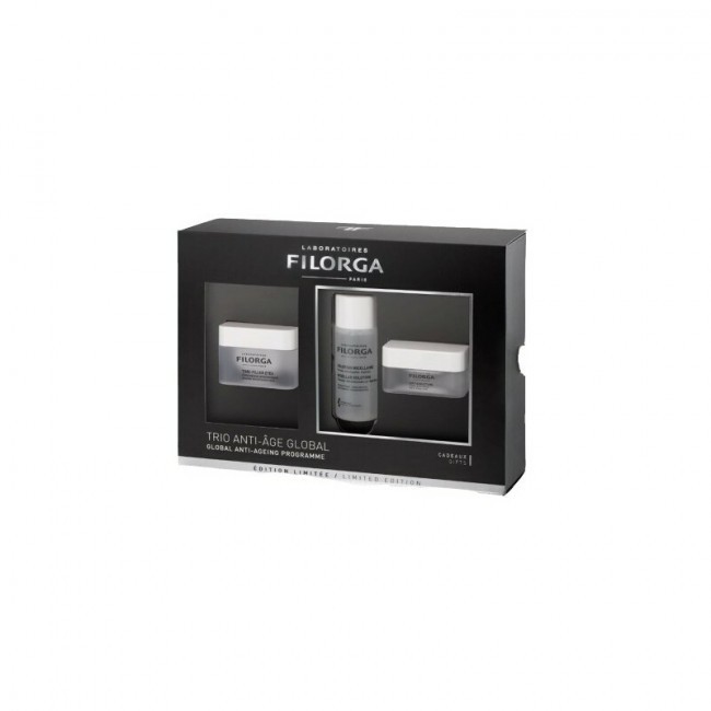 فلوريجا مجموعة ثلاثية العناية بالوجه والعين لمكافحة التعب