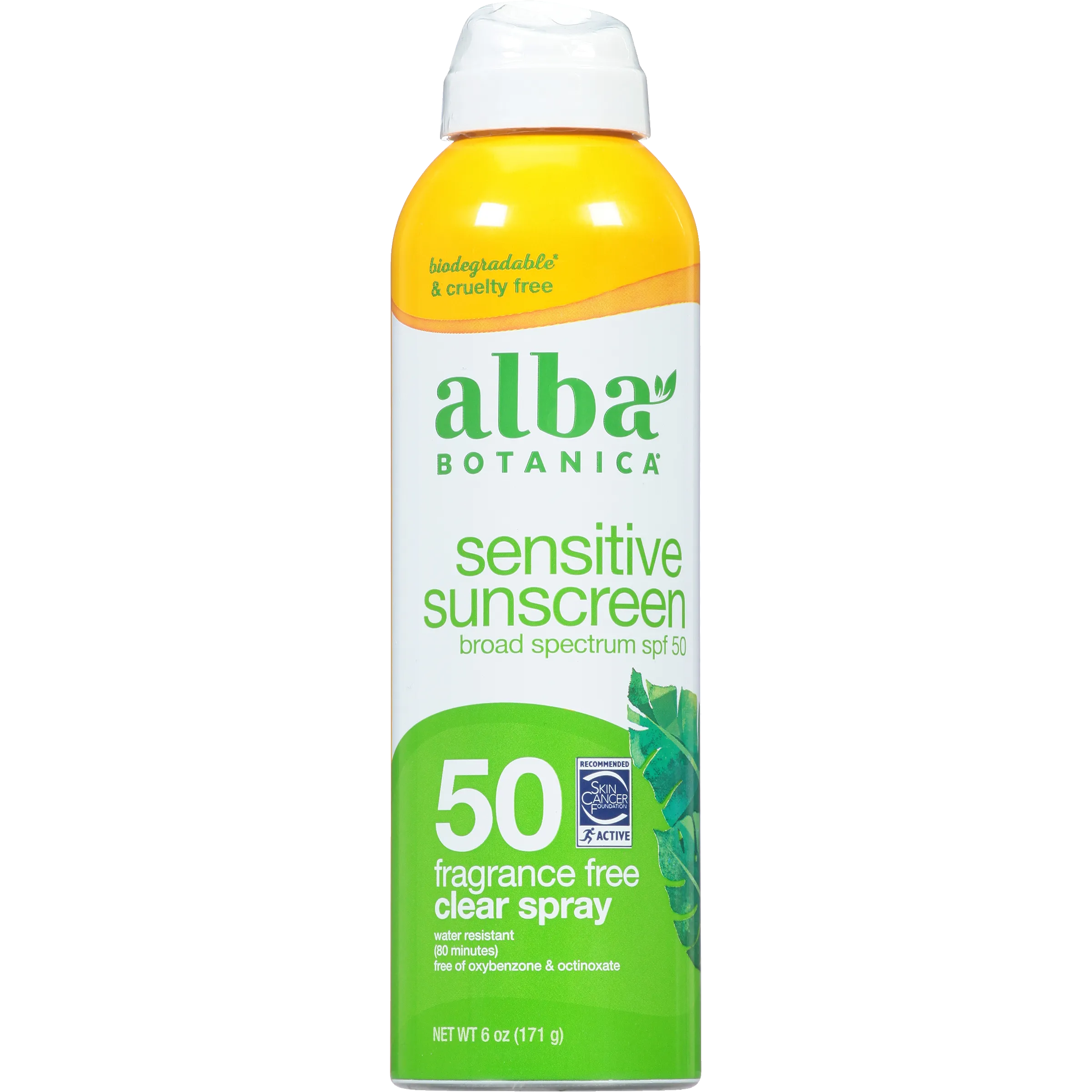 ألبا بوتانيكا سبراي واقي شمس للبشرة الحساسة SPF 50 ١٧١ جم