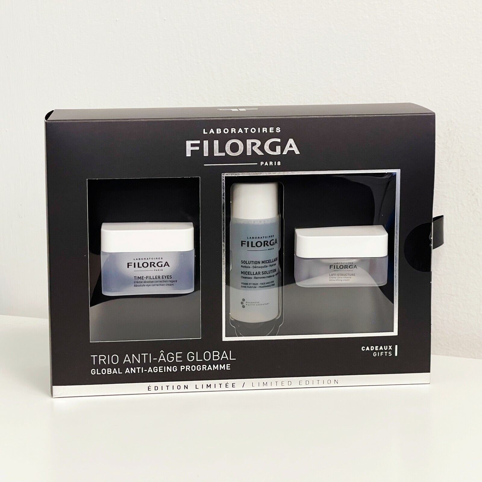 فلوريجا مجموعة ثلاثية العناية بالوجه والعين لمكافحة التعب