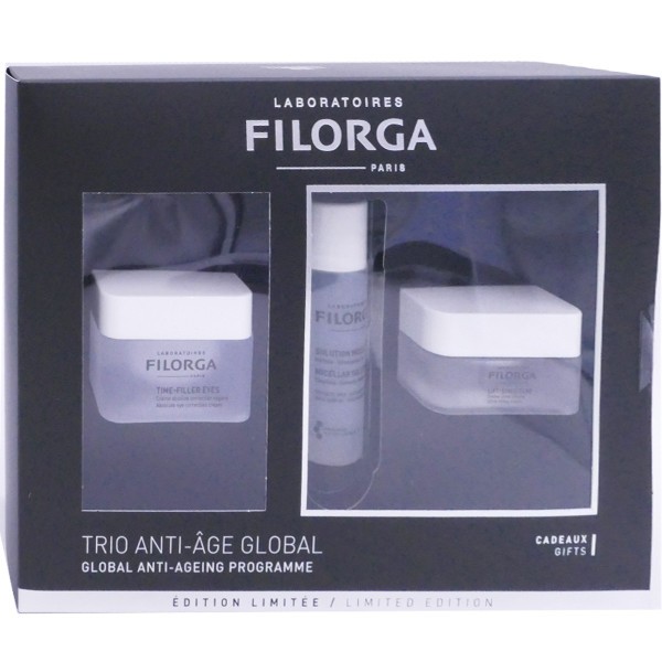 فلوريجا مجموعة ثلاثية العناية بالوجه والعين لمكافحة التعب