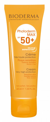 بيوديرما فوتوديرم ماكس كريم بمعامل حماية 50+ 40مل