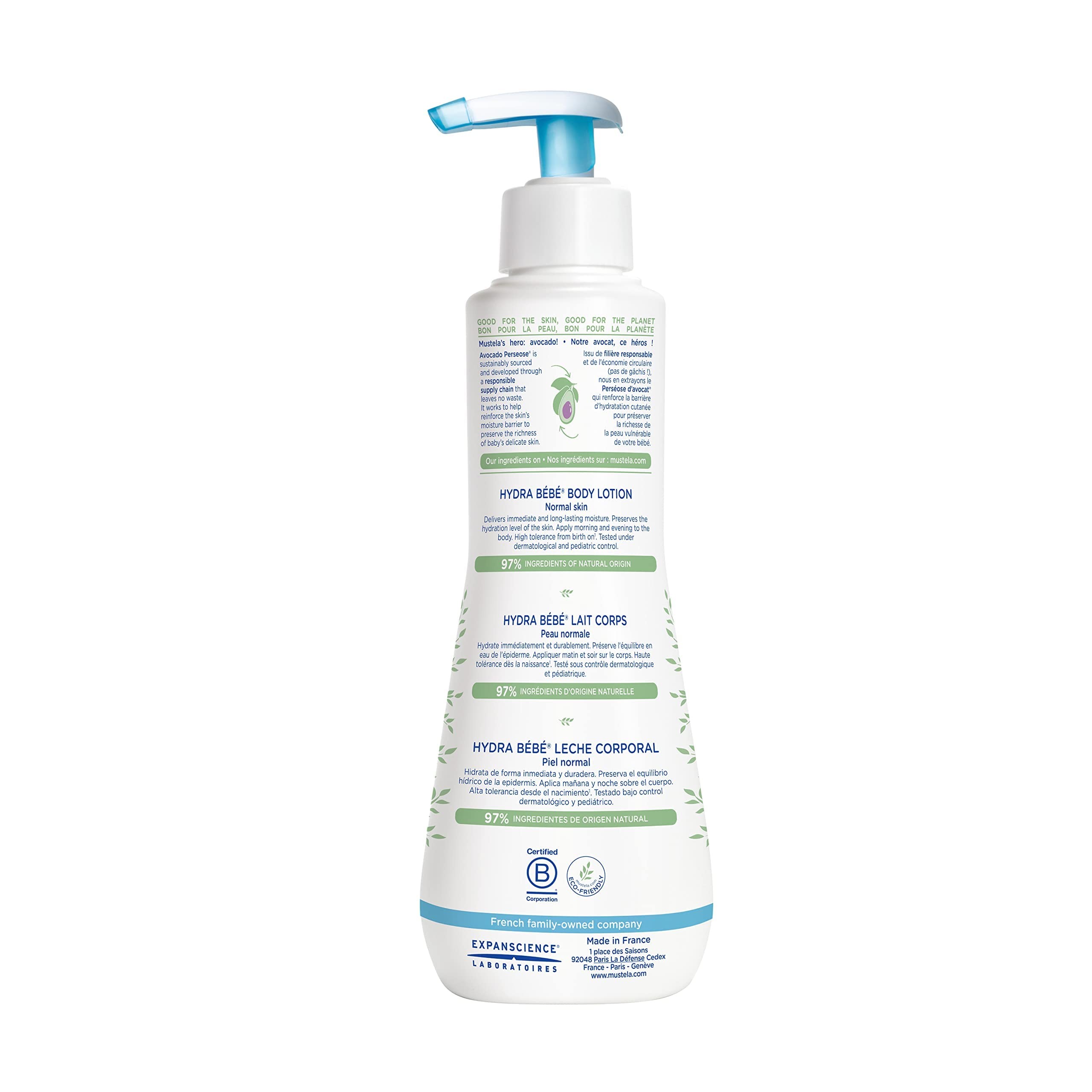 موستيلا هيدرا بيبي لوشن مرطب لجسم الأطفال 300مل