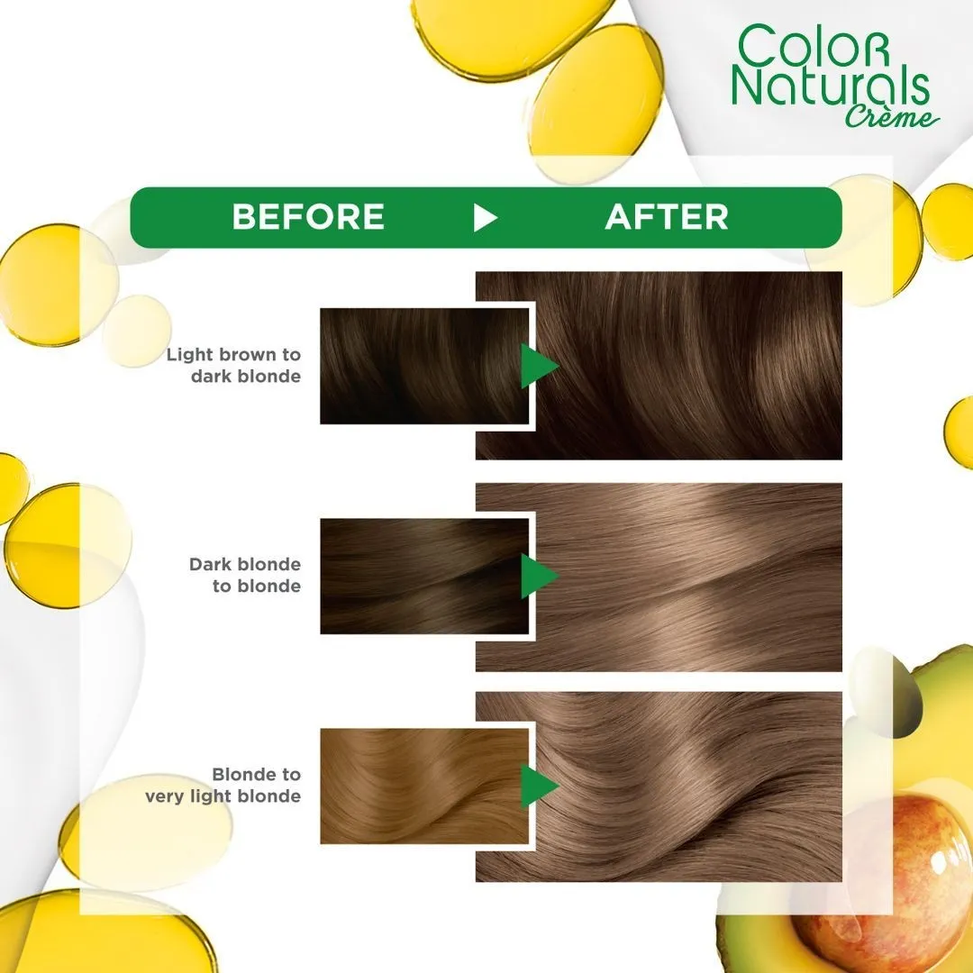 غارنييه كولور ناتشرلز كريم 7.11 صبغة شعر أشقر رمادي عميق