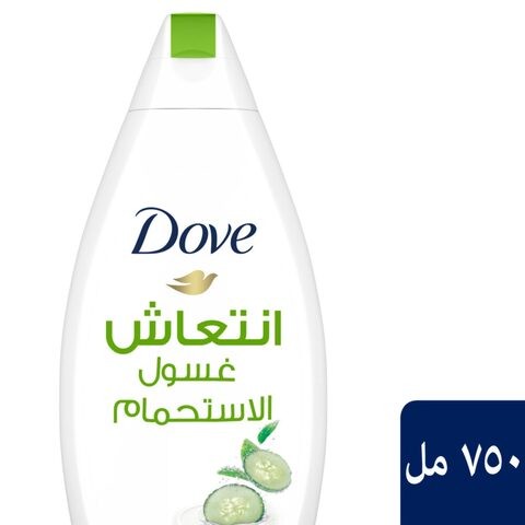 دوف غسول الجسم المنعش بالخيار والشاي الأخضر 750مل