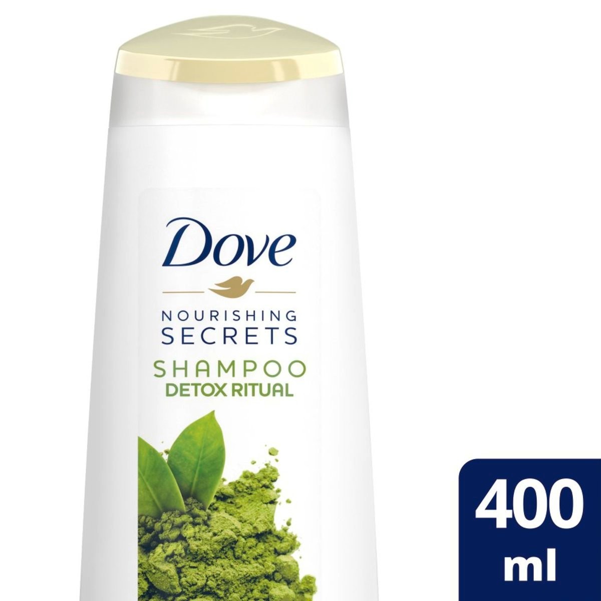 دوف أسرار التغذية شامبو روتين الديتوكس بالماتشا الأخضر ولبن الأرز 400مل