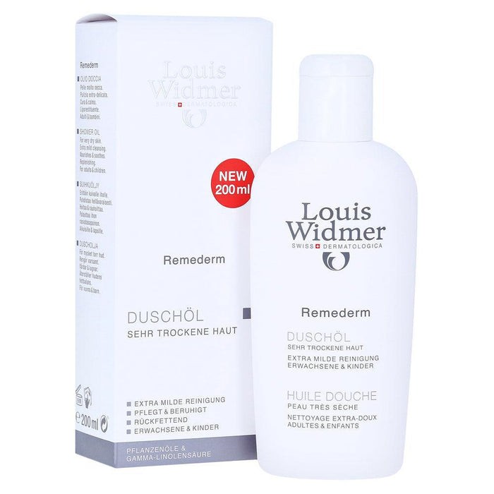لويس ويدمر ريميديرم زيت الاستحمام للبشرة الجافة 200مل