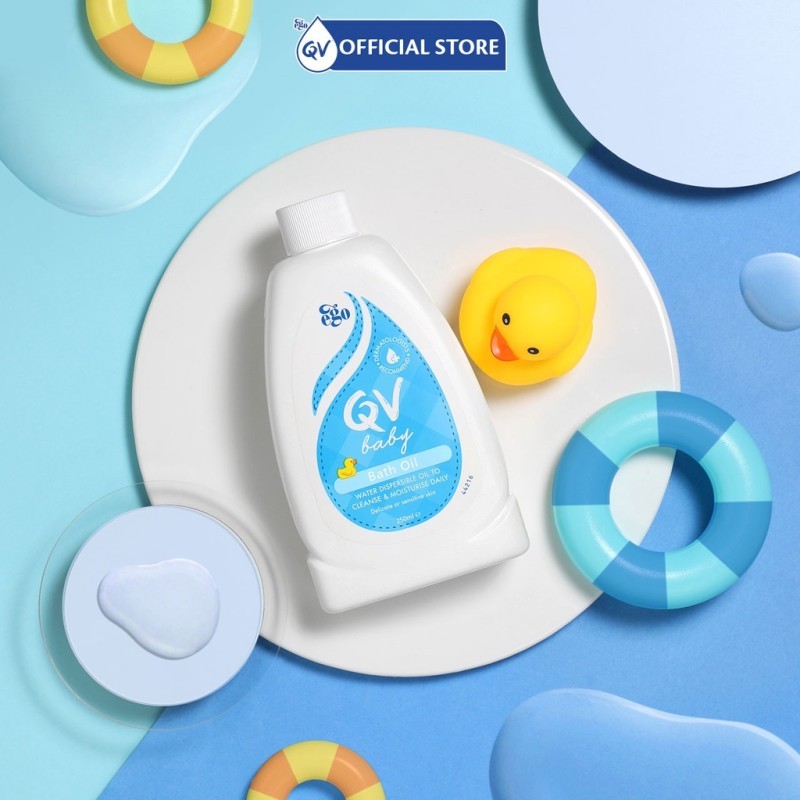 كيو في زيت استحمام للأطفال 250مل