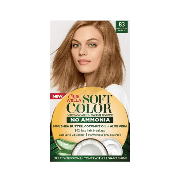 ويلا سوفت كولور 83 صبغة شعر اشقر ذهبي فاتح