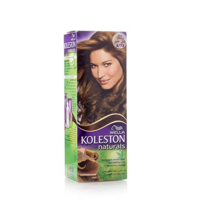 ويلا كوليستون ناتشورالز 6/73 كريم صبغة شعر تبغي غامق