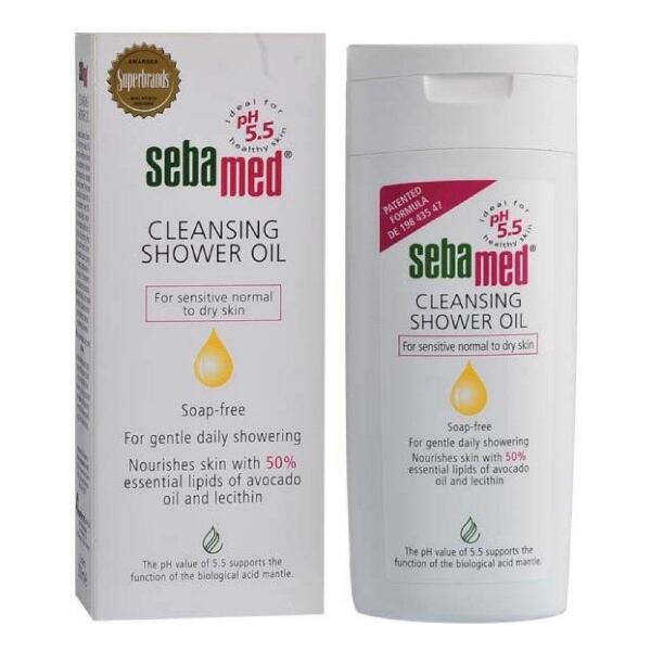 سيباميد زيت استحمام منظف 200مل