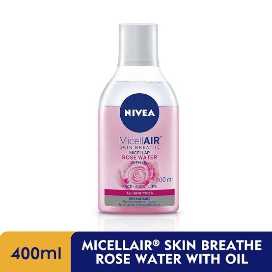 نيفيا ميسيلار ماء الورد مع الزيت 400مل
