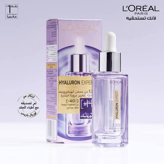 لوريال باريس هيالورون اكسبرت سيروم بحمض الهيالورونيك المجدد للبشرة 50مل