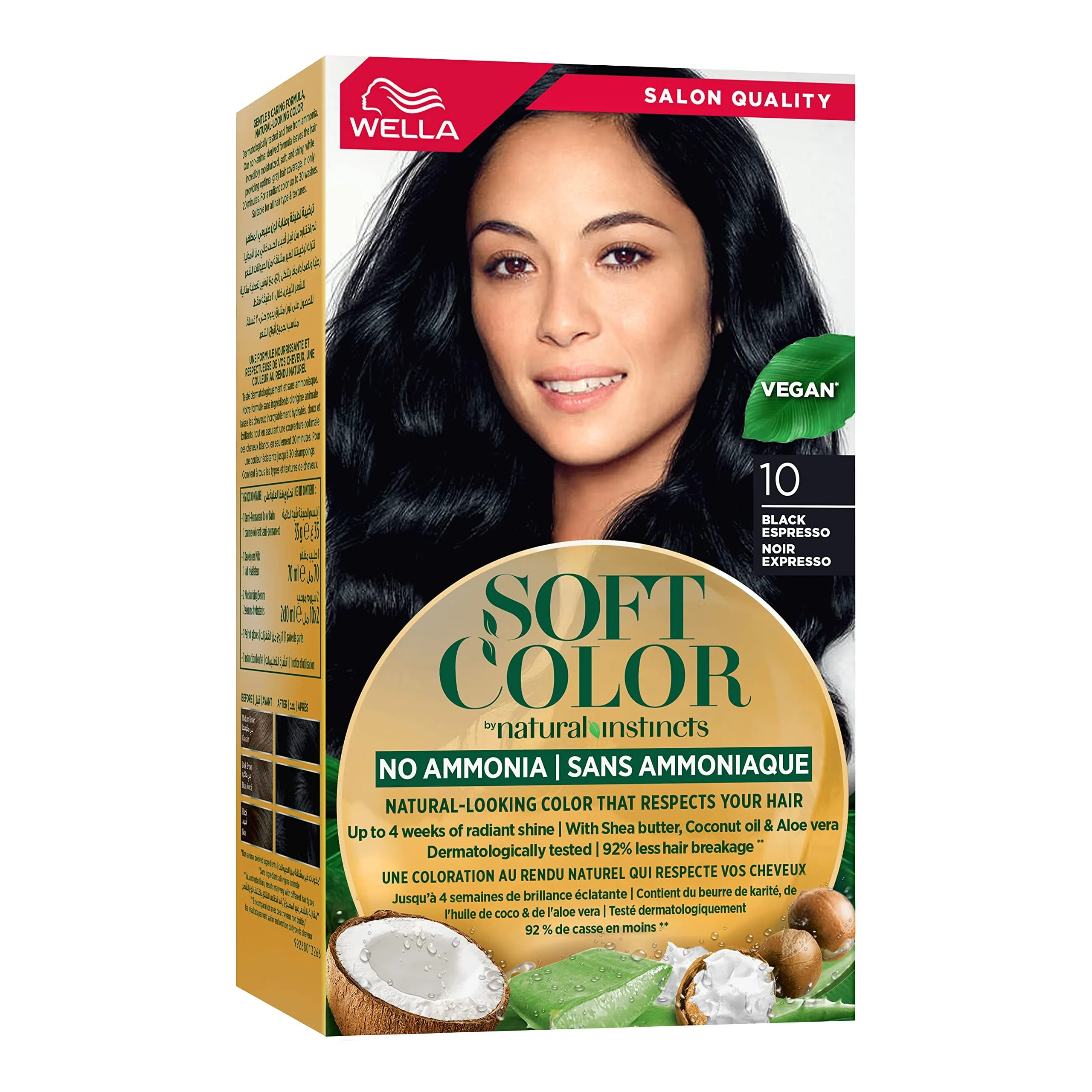 ويلا سوفت كولور 10صبغة الشعر بلاك اسبريسو