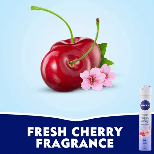 نيفيا بخاخ مزيل العرق برائحة الكرز 200مل