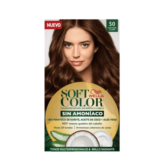 ويلا سوفت كولور 50 صبغة شعر بني فاتح