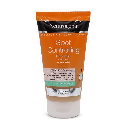 نيتروجينا مقشر للوجه خالي من الزيت للتحكم في البقع 150مل