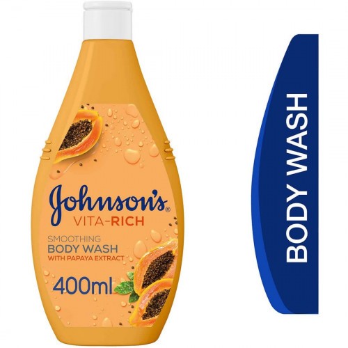 جونسون فيتا ريتش غسول الجسم المغذي بالبابايا 400مل