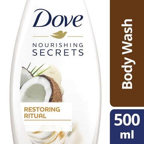 دوف اسرار التغذية غسول استحمام روتين تجديد البشرة 500مل