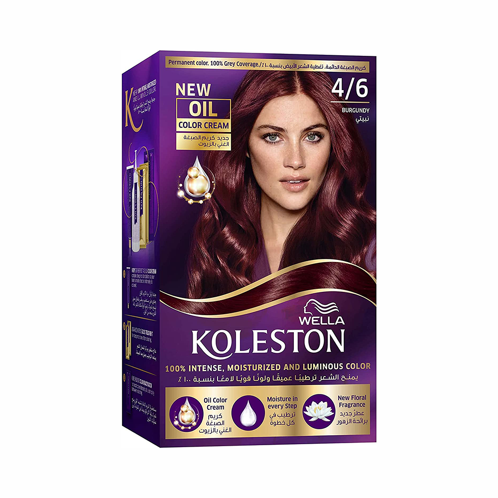 ويلا كوليستون عبوة 4/6 كريم صبغة شعر لون نبيتي