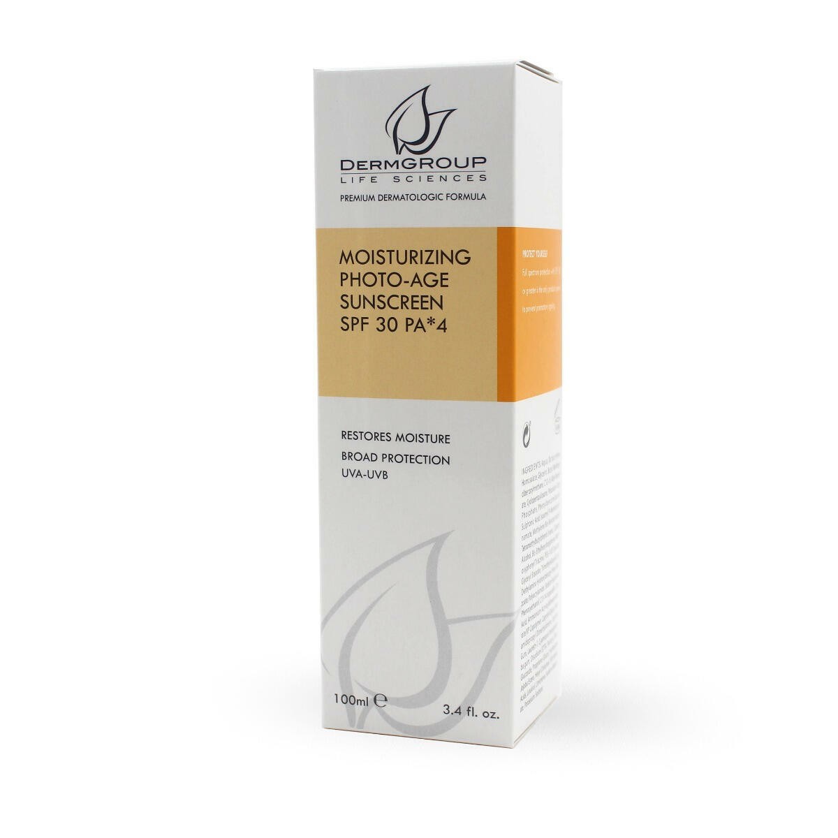 ديرم جروب كريم مرطب بمعامل حماية من الشمس+30 100مل