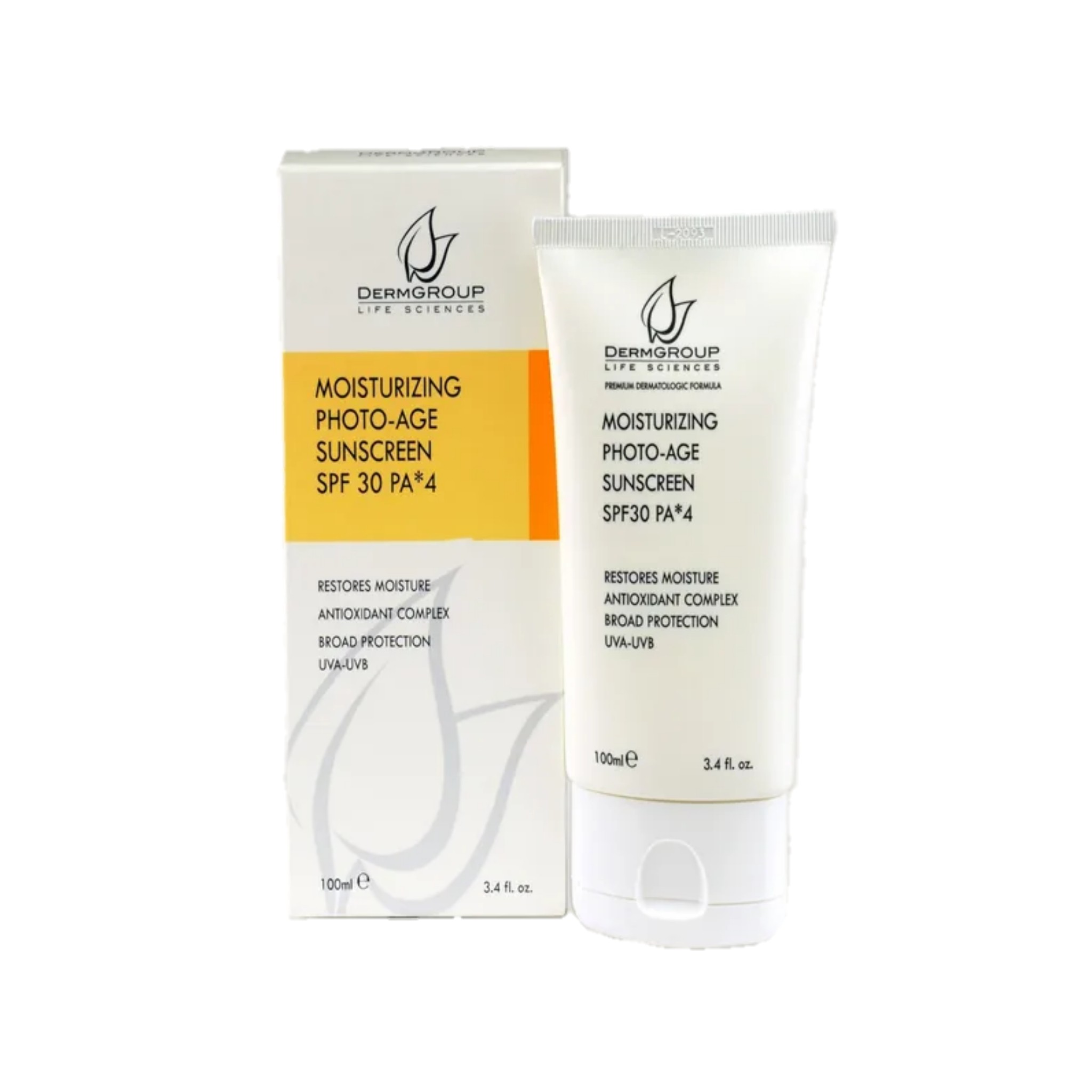 ديرم جروب كريم مرطب بمعامل حماية من الشمس+30 100مل