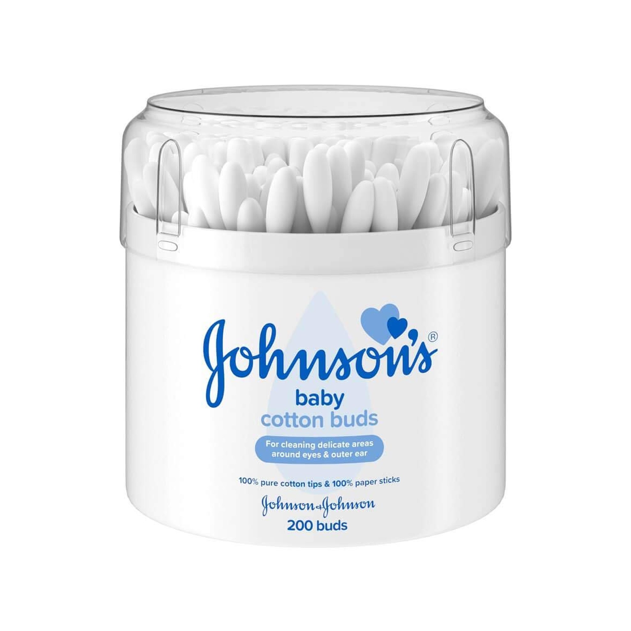 جونسون اعواد قطنية للأطفال 200قطعة