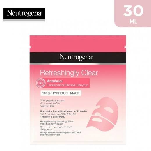 نيتروجينا ماسك منقي للبشرة هيدروجيل 100% بالجريب فروت 30مل