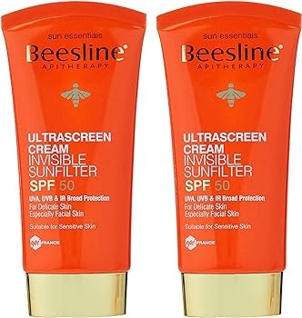 بيزلين الترا سكرين كريم حاجب شفاف للشمس بمعامل حماية 50- 60مل