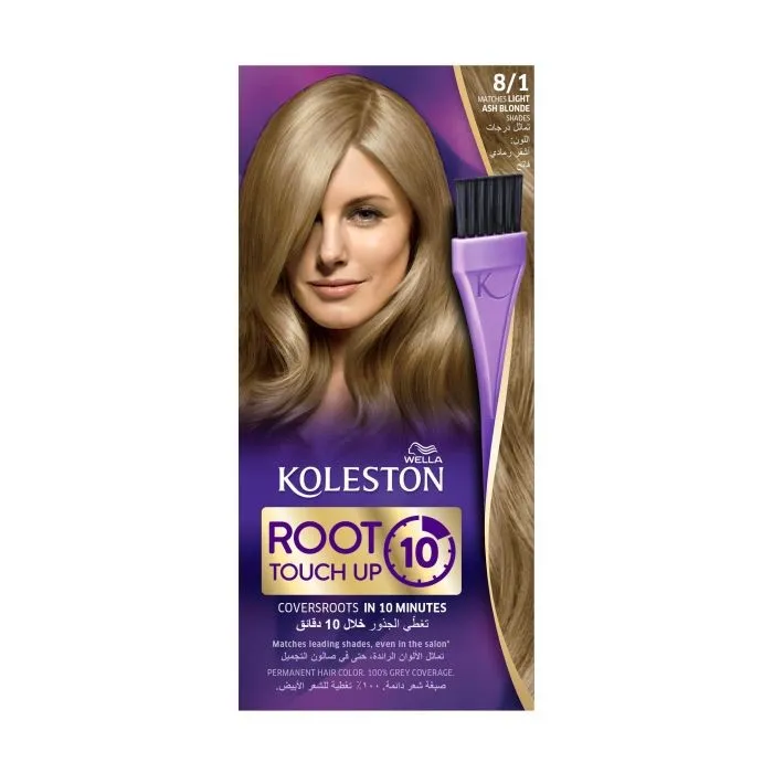 ويلا كوليستون روت تتش أب 8/1 صبغة شعر اشقر رمادي فاتح