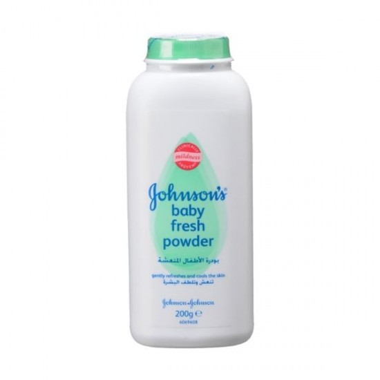 جونسون بودرة الأطفال المنعشة 200جم