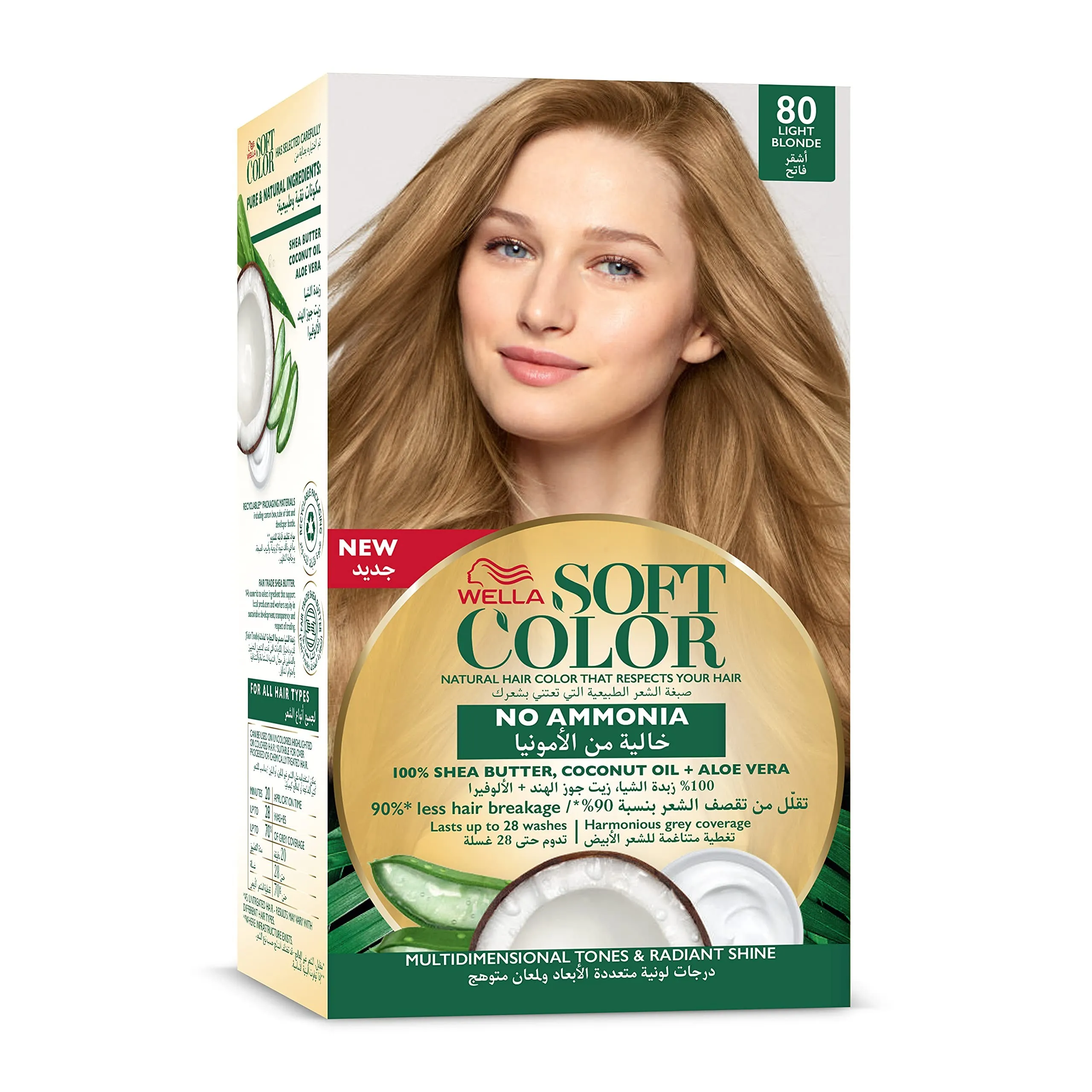 ويلا سوفت كولور 80 صبغة شعر اشقر فاتح