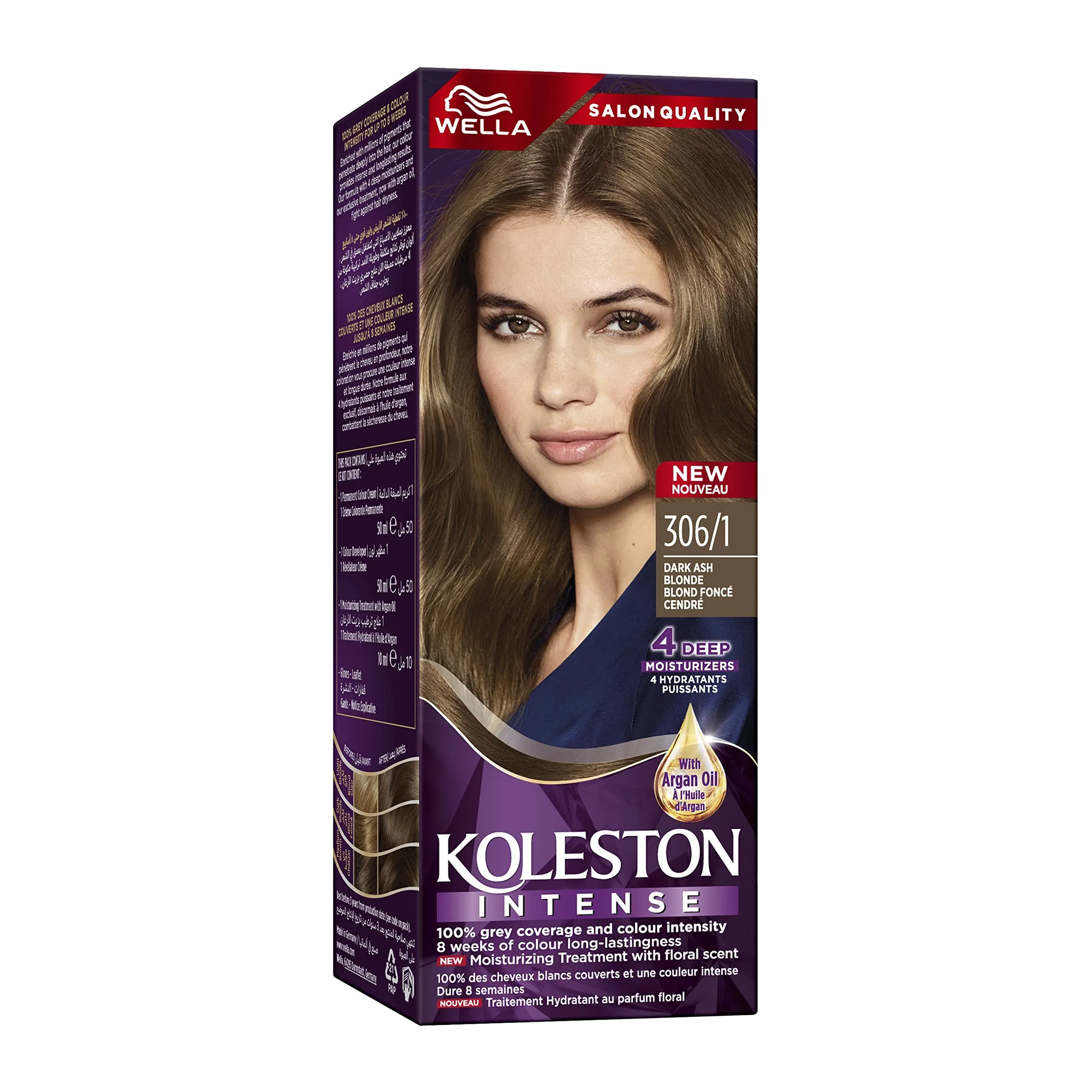 ويلا كوليستون انتنس 306/1 كريم صبغة شعر اشقر رمادي فاتح