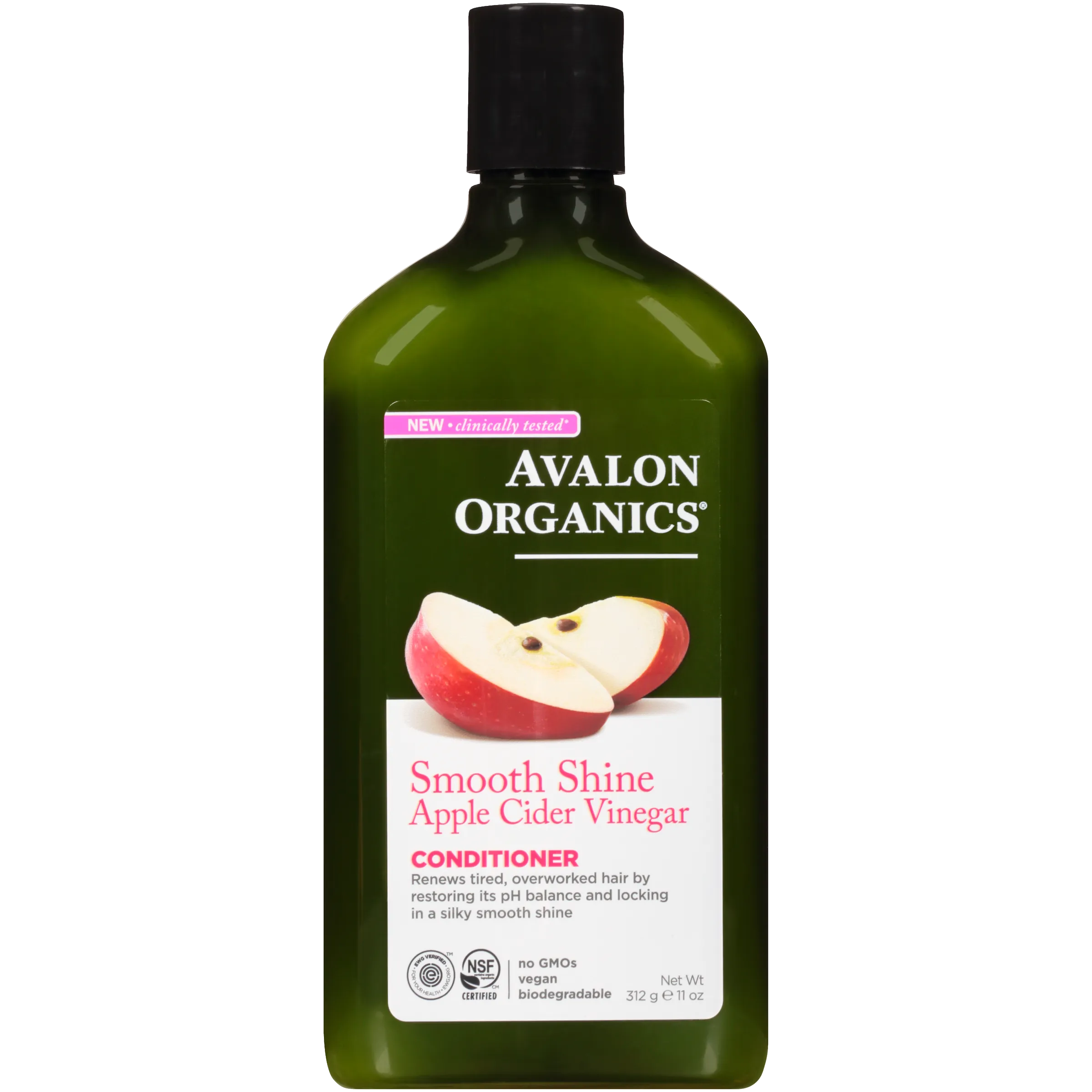 اڤالون أورجانيكس سموث شاين بلسم خل التفاح 325مل