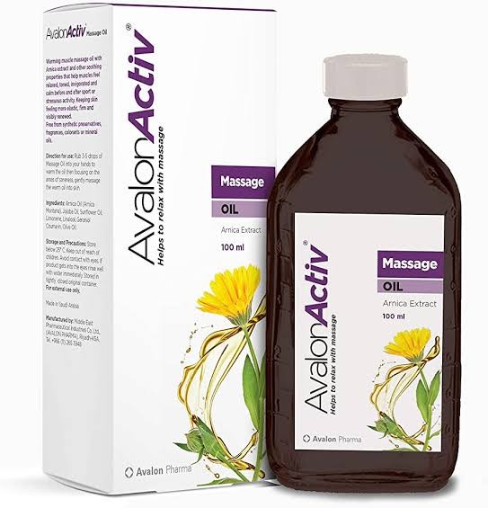 اڤالون اكتيف زيت تدليك بمستخلص زهرة ارنيكا 100مل