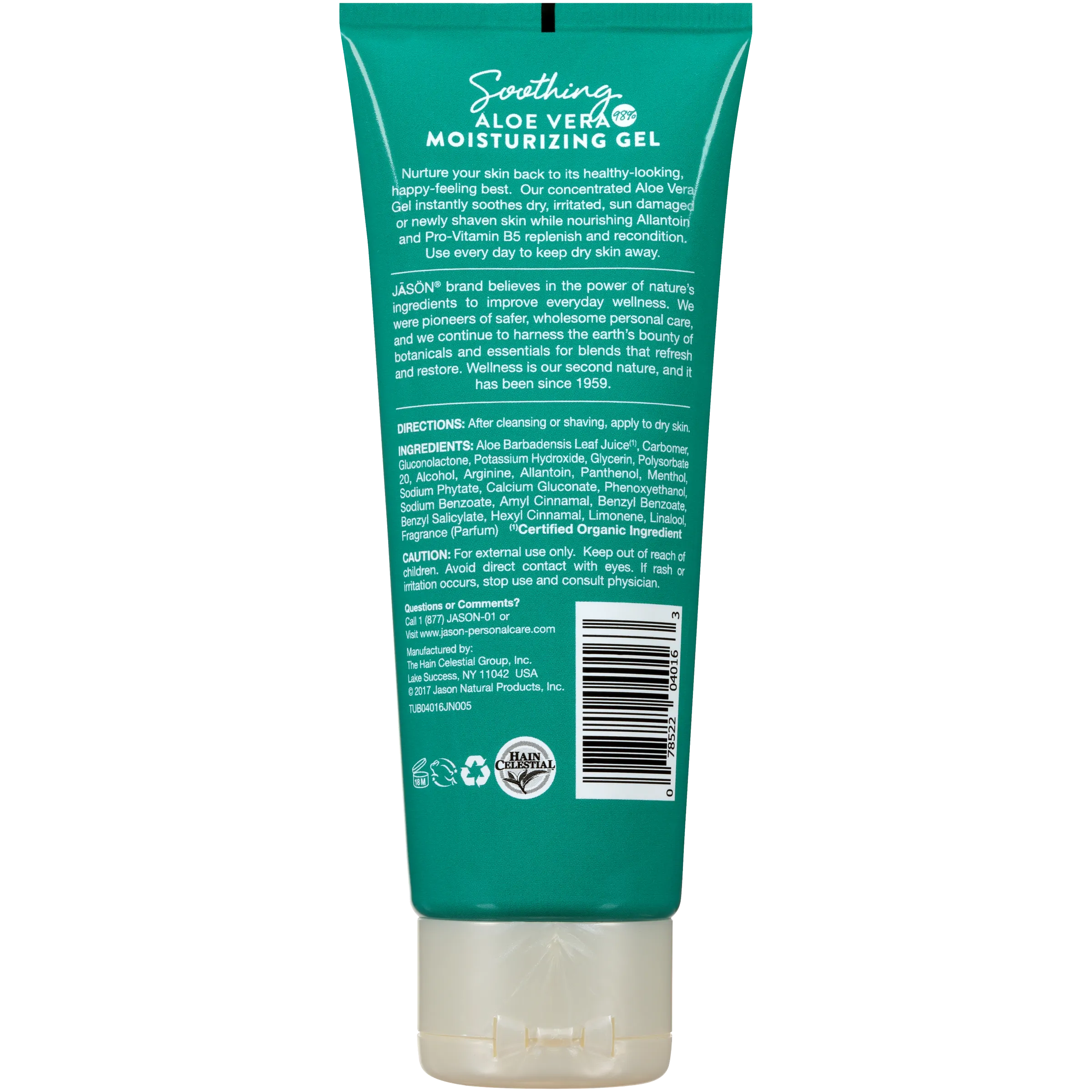 جيسون جل مرطب للجسم بخلاصة الصبار 98% 113جم