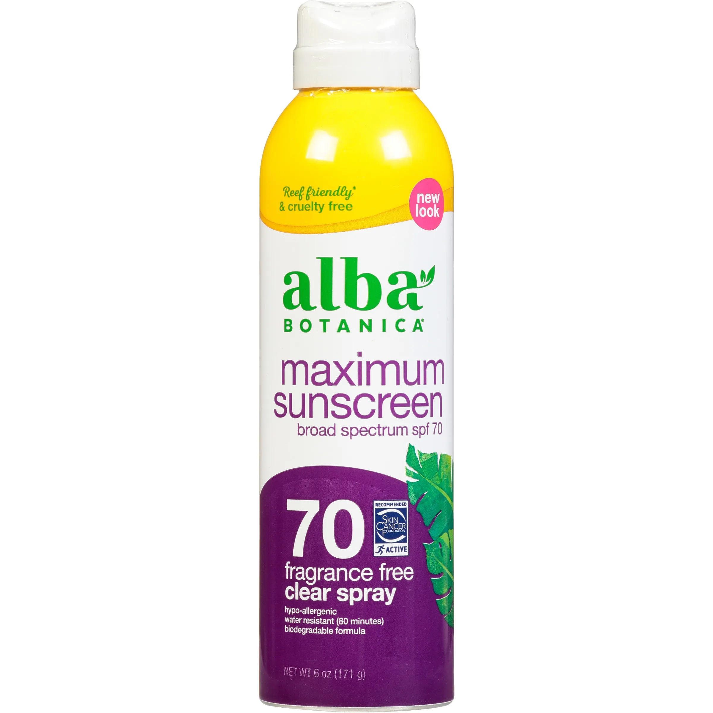 ألبا بوتانيكا سبراي واقي شمس الحماية القصوى SPF 70 ١٧١جم