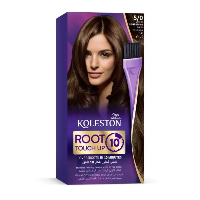 ويلا كوليستون روت تتش أب 5/0 صبغة شعر بني فاتح