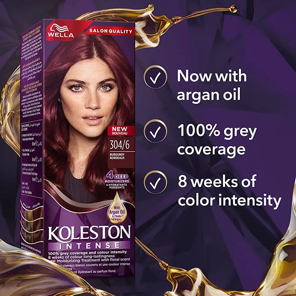 ويلا كوليستون انتنس304/6 كريم صبغة شعر نبيتي