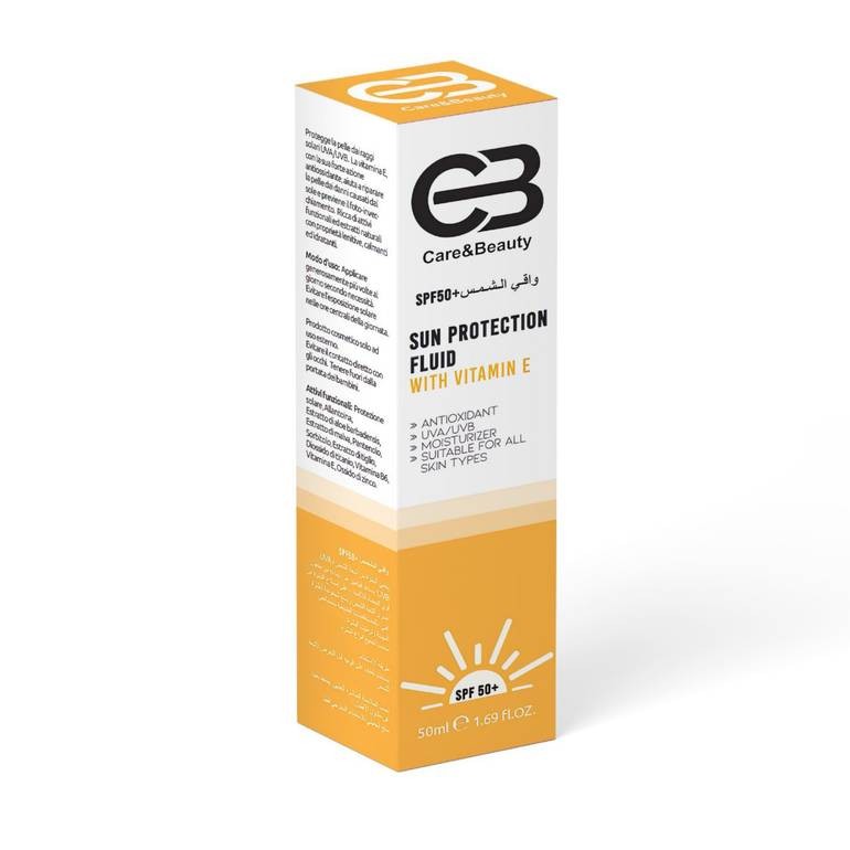 كير اند بيوتي سائل واقي شمس معامل حماية+50 50مل